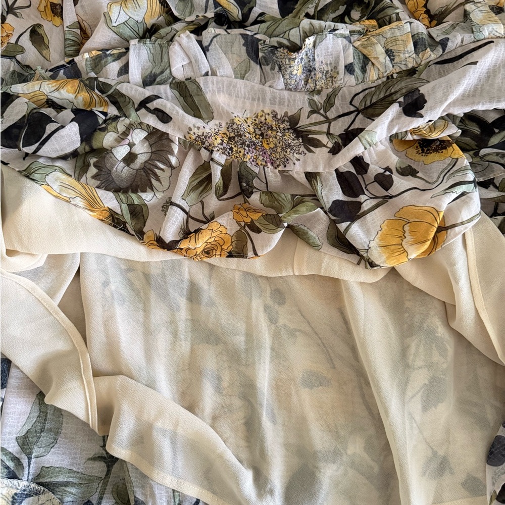 Secret Pon-Pon Floral Maxi Dress. EUC - Picture 6 of 9